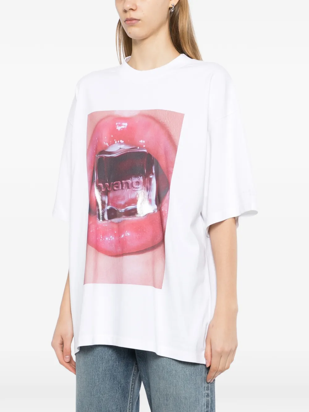  Alexander Wang Graphic T-shirt - White 