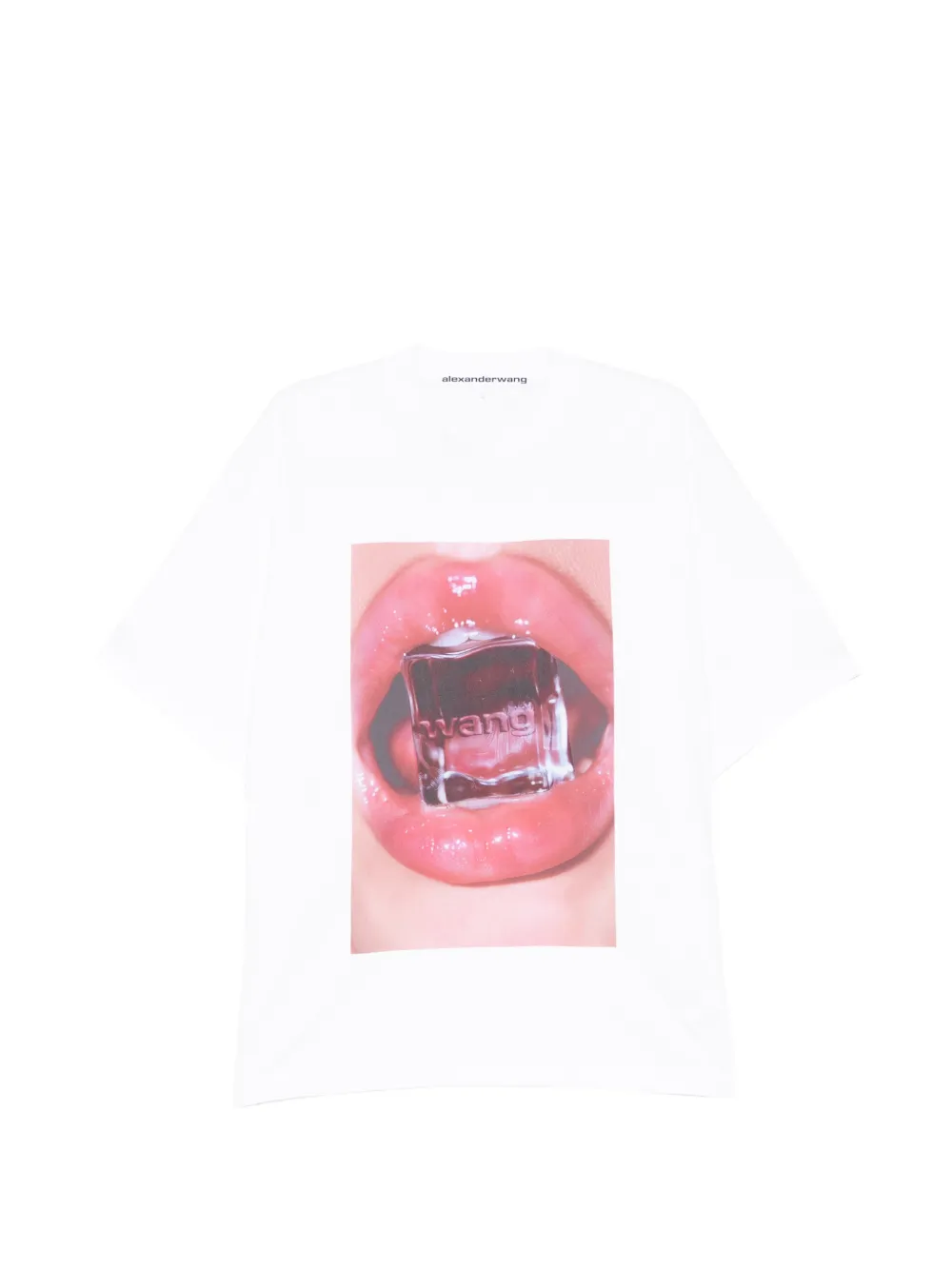 Alexander Wang graphic T-shirt - Bianco