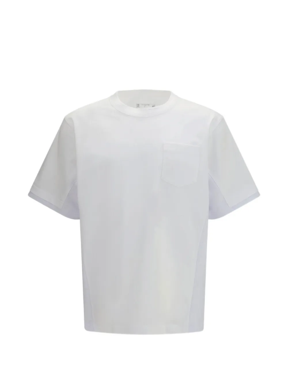 sacai pocket jersey T-shirt - Bianco