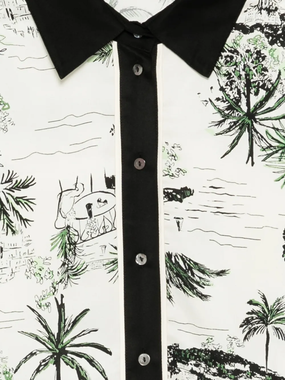  Karl Lagerfeld Fluid Shirt - White 