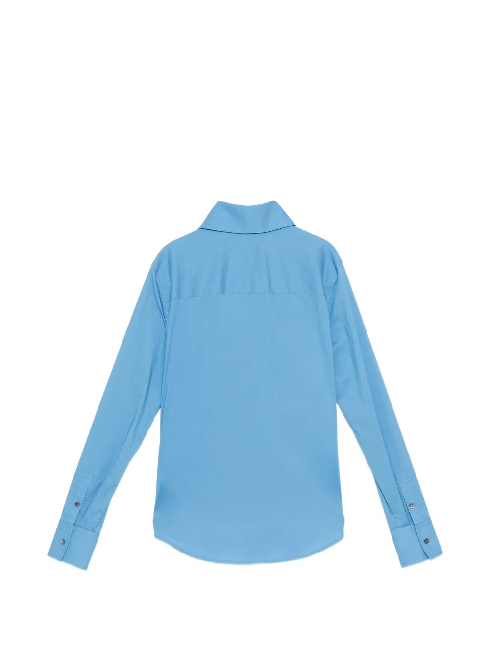 Karl Lagerfeld Everyday popeline blouse Blauw