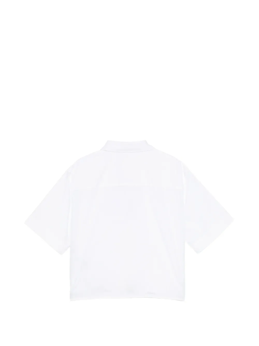 Karl Lagerfeld Blouse met kenmerkende afwerking Wit