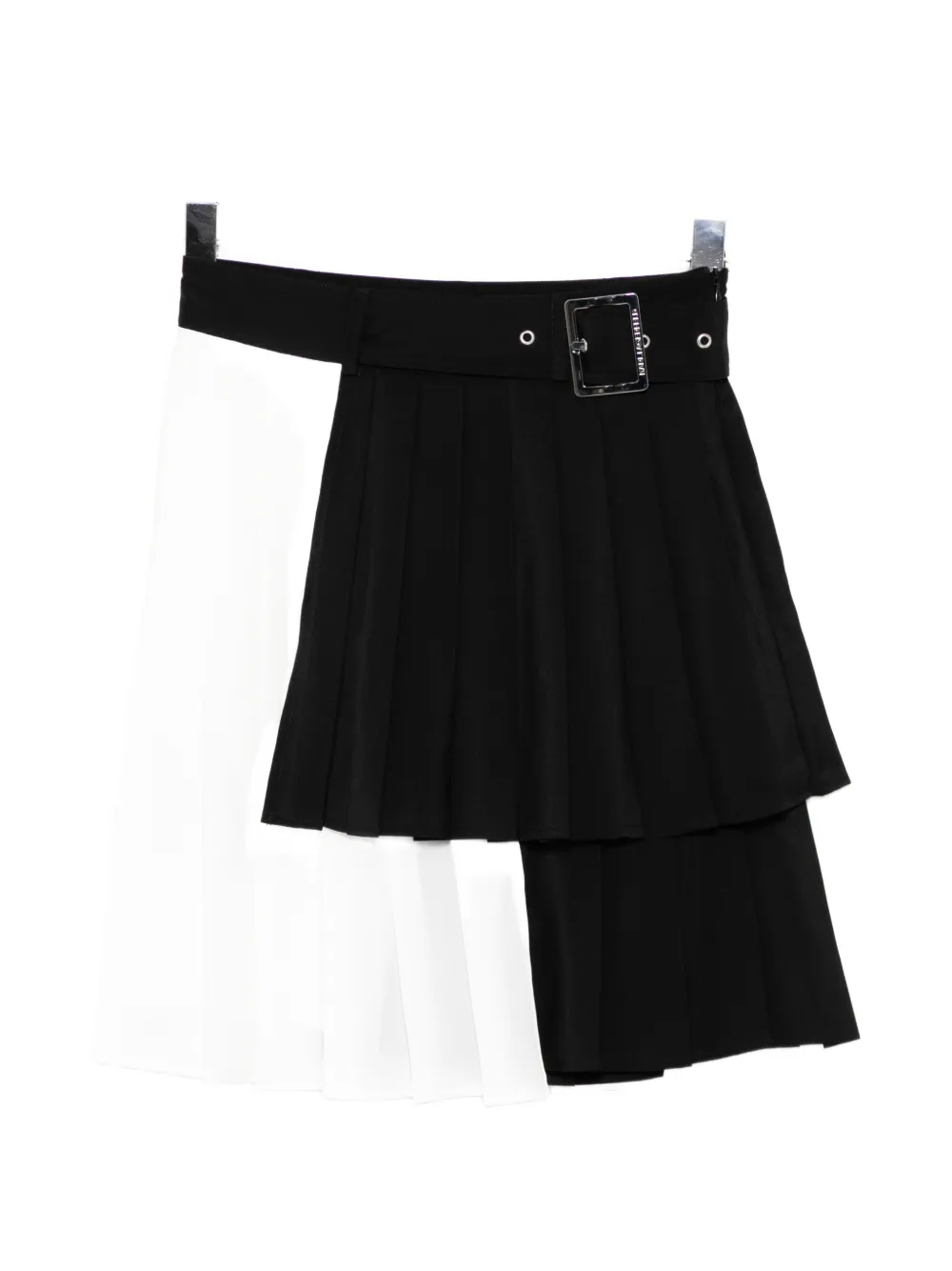 Karl Lagerfeld asymmetrical pleated skirt - Schwarz