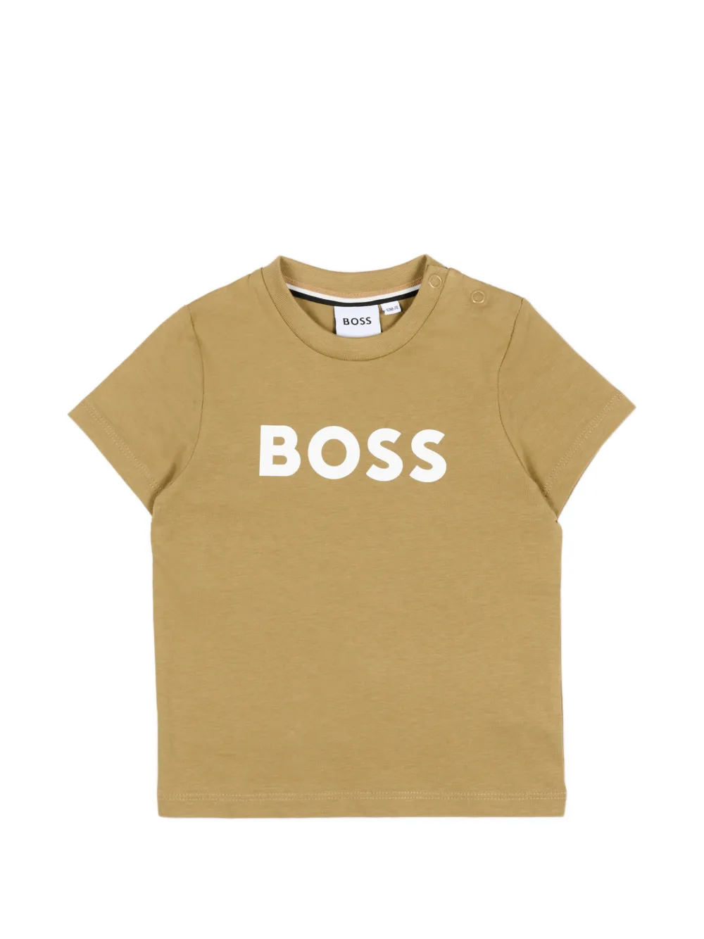 BOSS Kidswear short-sleeve cotton T-shirt - Toni neutri