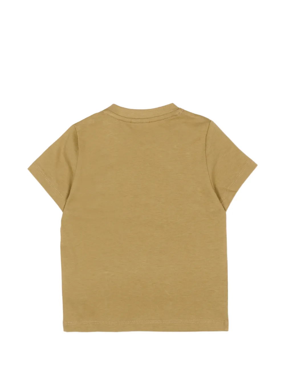 BOSS Kidswear Katoenen T-shirt Beige