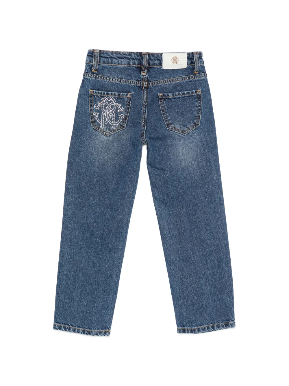  Roberto Cavalli Junior Embellished Jeans - Blue 