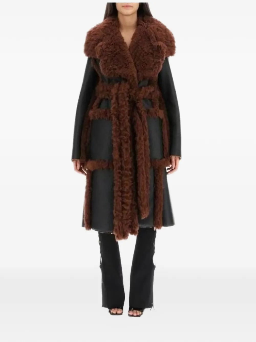  Stella Mccartney Belted Coat - Black 