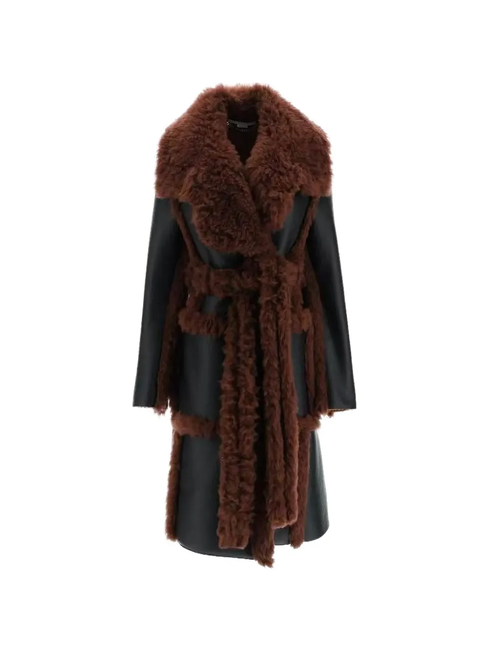 Stella McCartney belted coat - Nero