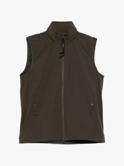 ASPESI gilet à fermeture zippée