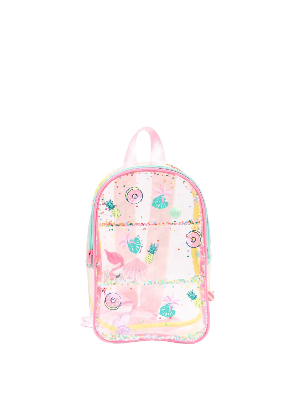 Billieblush striped backpack - Rosa