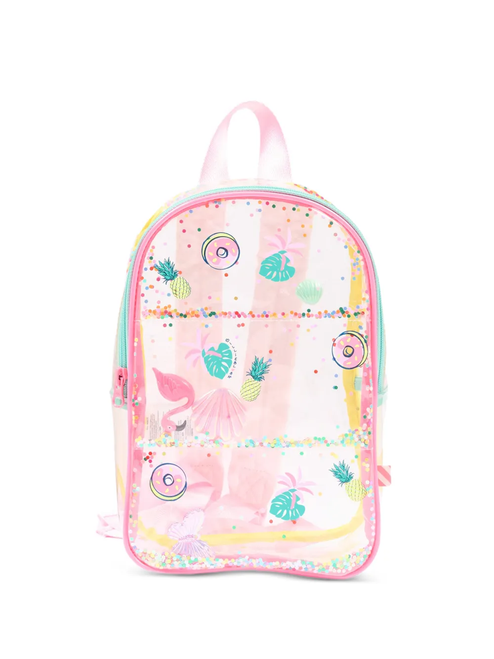 Billieblush striped backpack - Rosa
