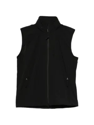 Emporio Armani Colete De Capuz Com Zíper | Preto | FARFETCH BR