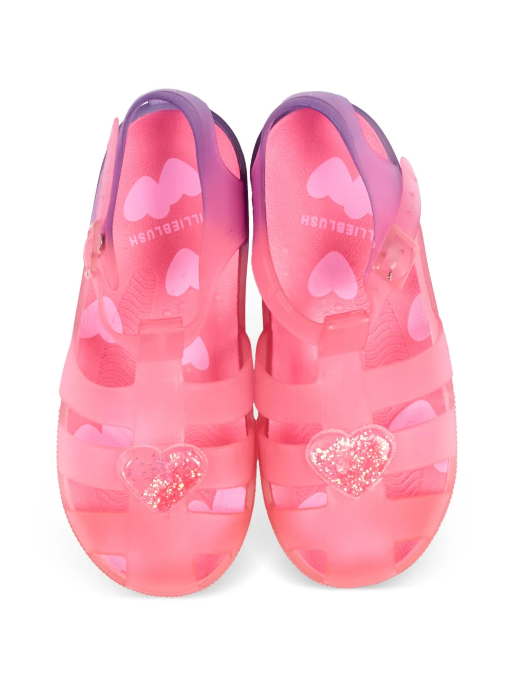 Billieblush Sandalen met hart patroon Roze