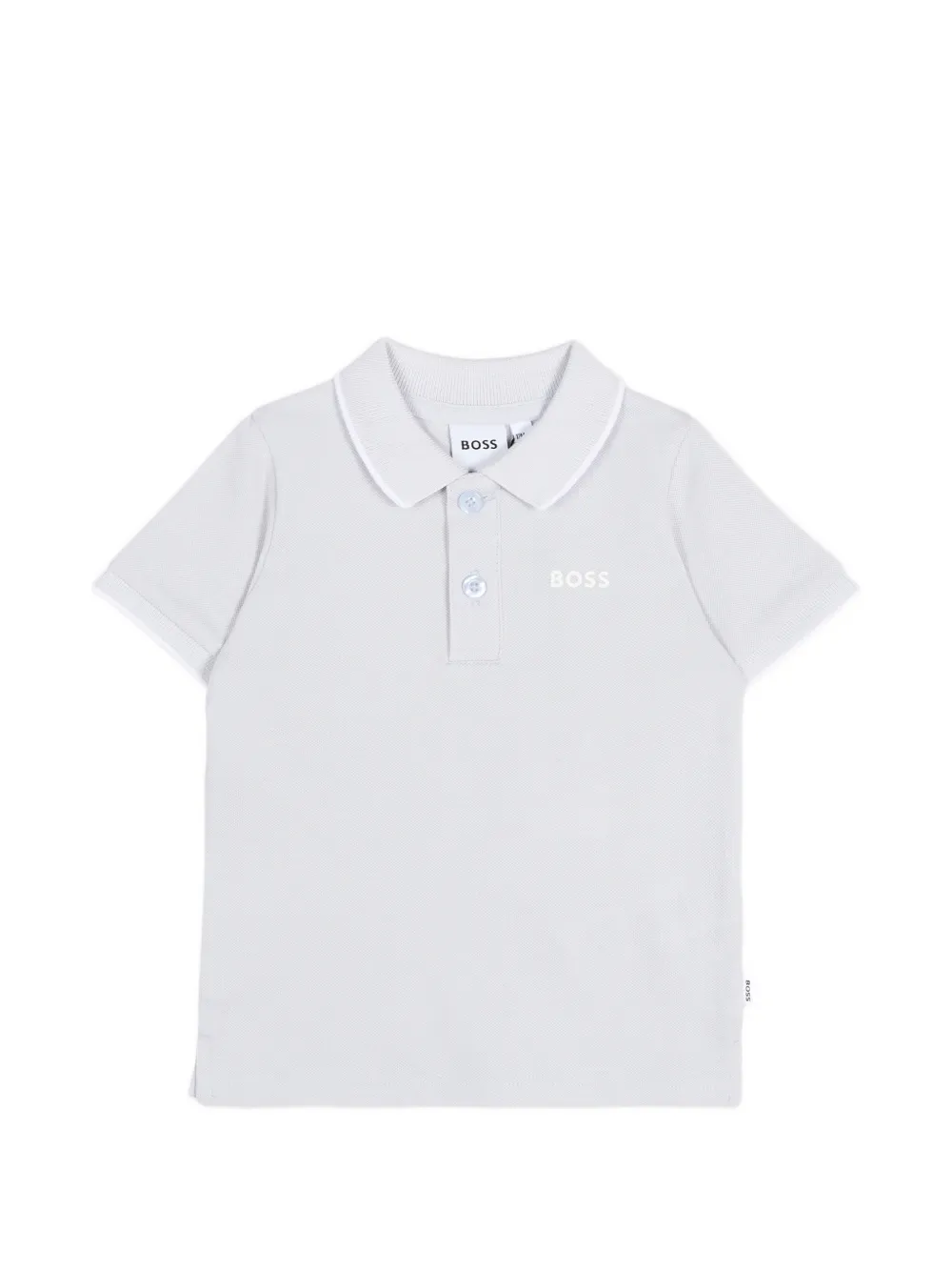 BOSS Kidswear short-sleeve polo - Grigio