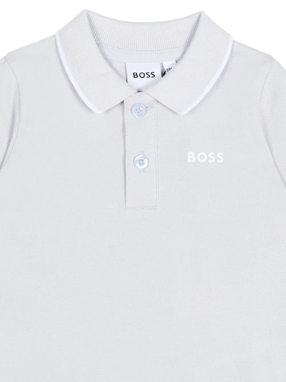  Boss Kidswear Short-sleeve Polo - Grey 