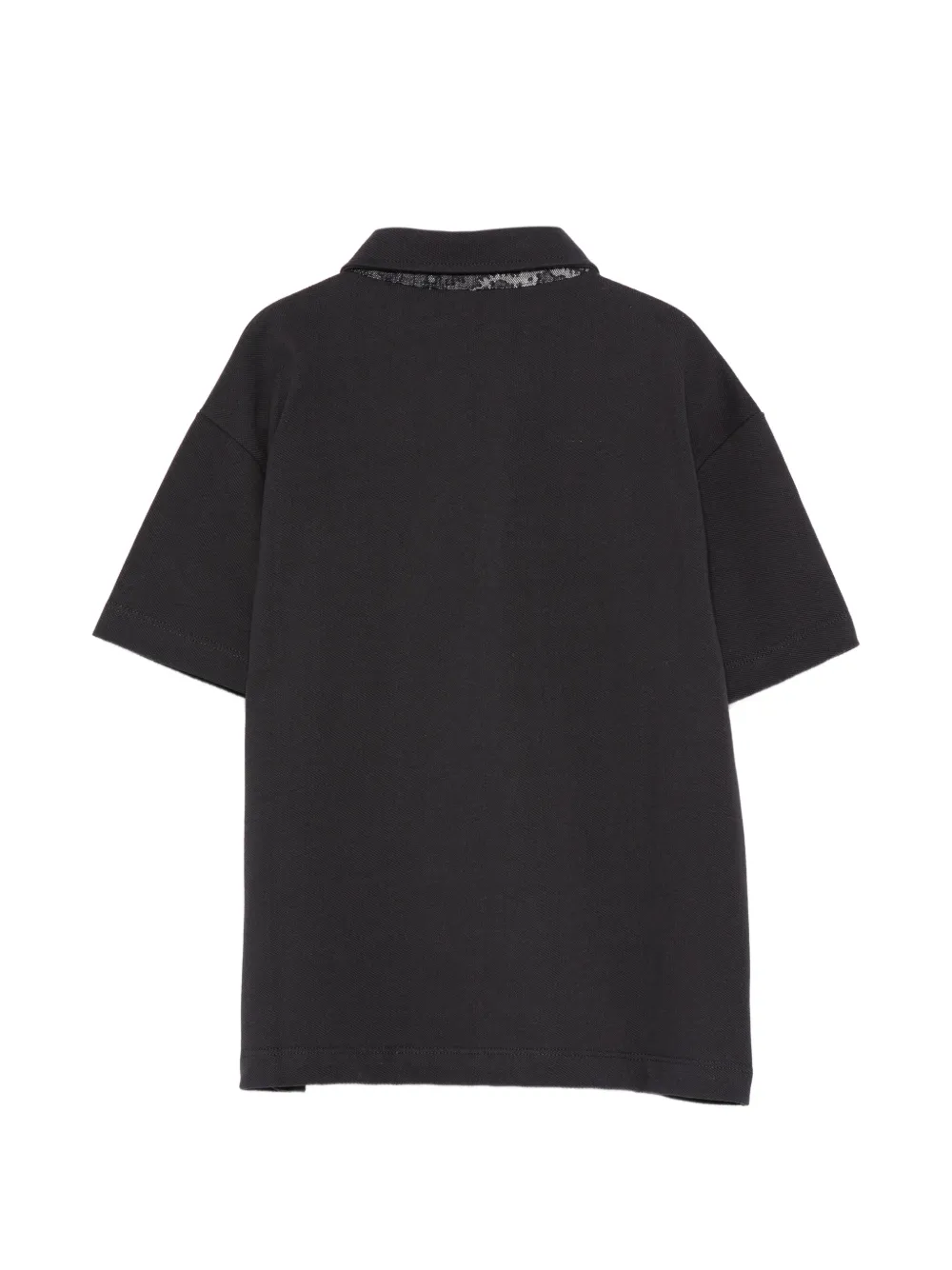 ETRO KIDS Poloshirt met logopatch Blauw