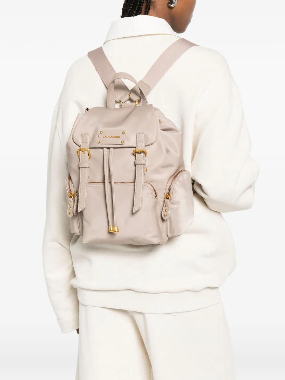 Buckle Flap Backpack