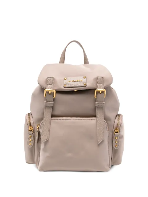 La Carrie 扣环翻盖双肩包