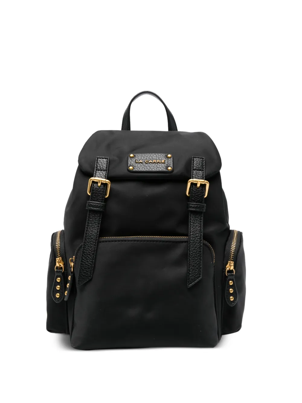 La Carrie buckle backpack - Nero