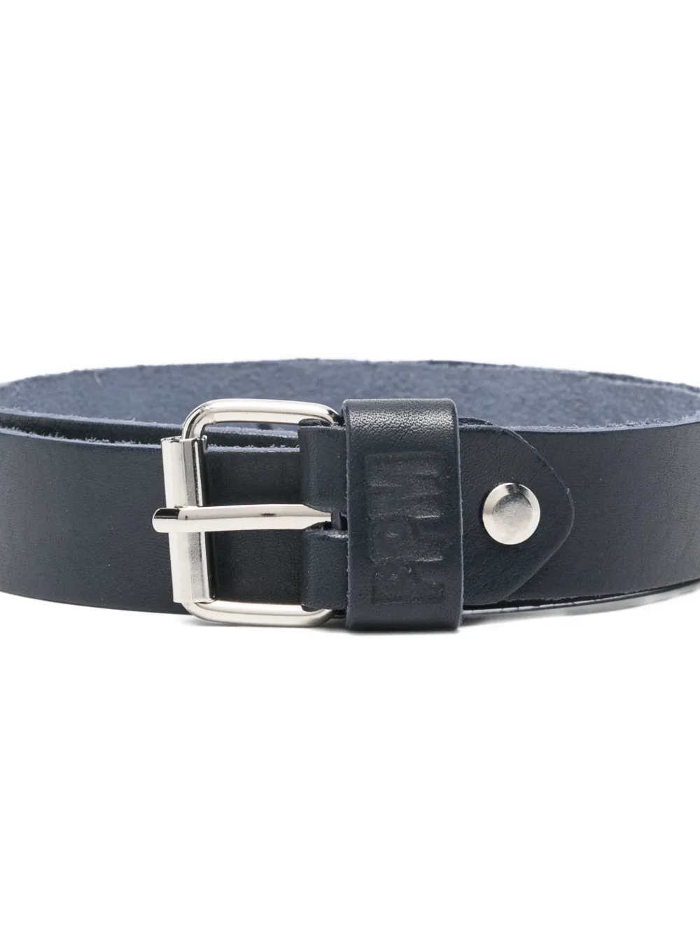 Paolo Pecora Kids Leren gespriem Blauw