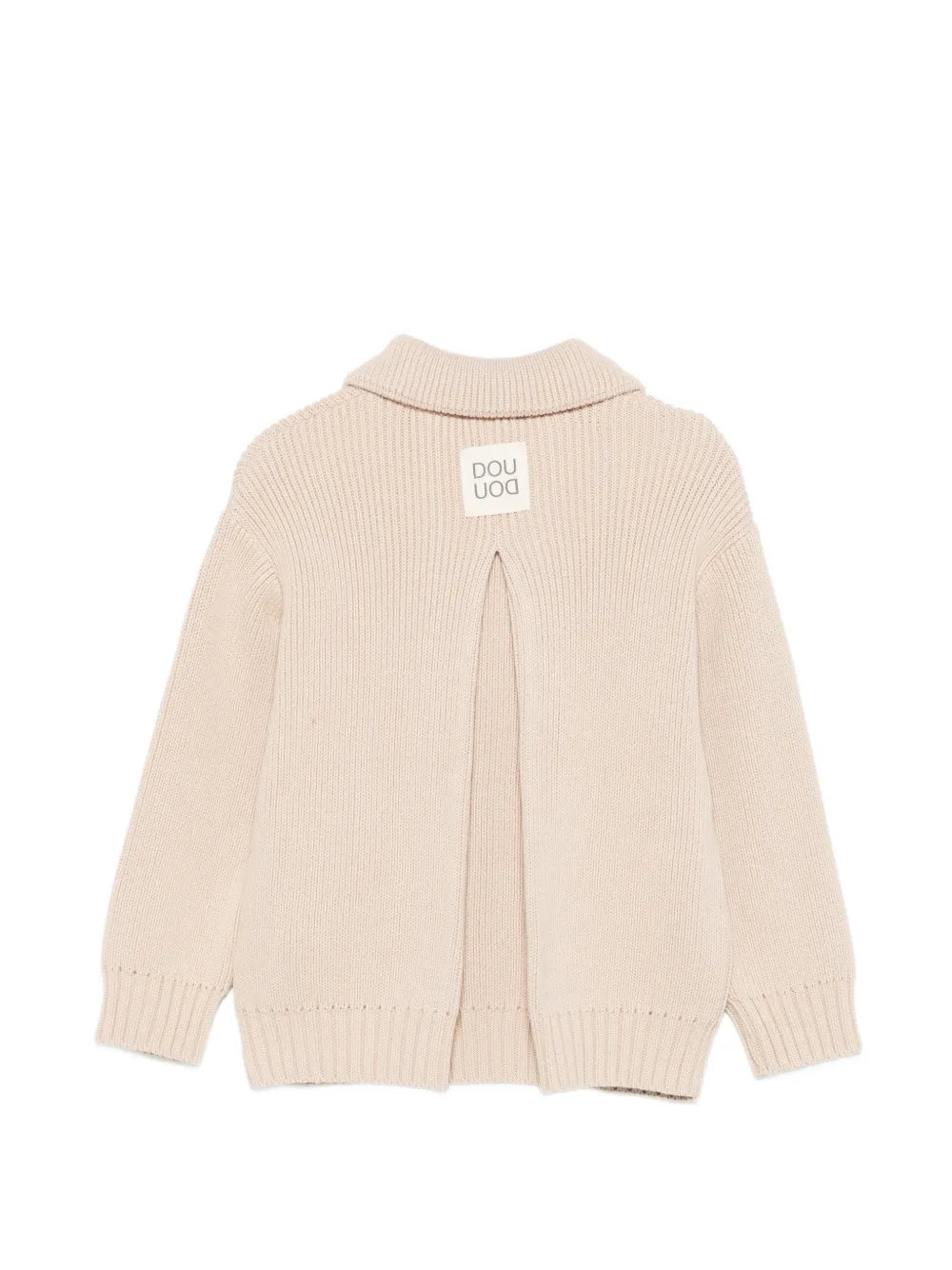  Douuod Kids Button Front-pocket Cardigan - Neutrals 
