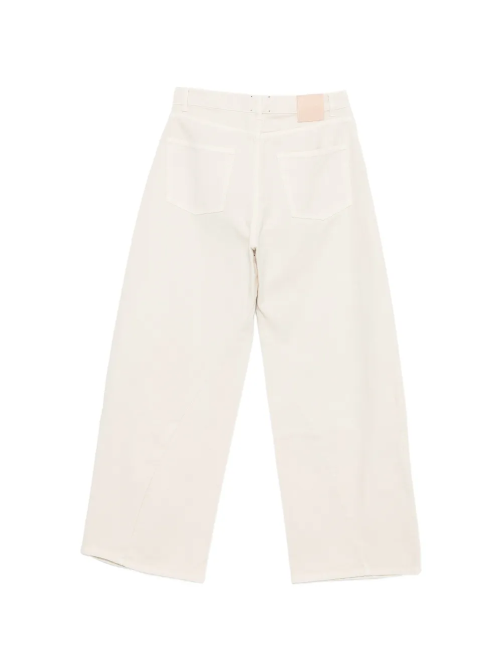 Alysi Wide-leg Denim Jeans - Neutrals 
