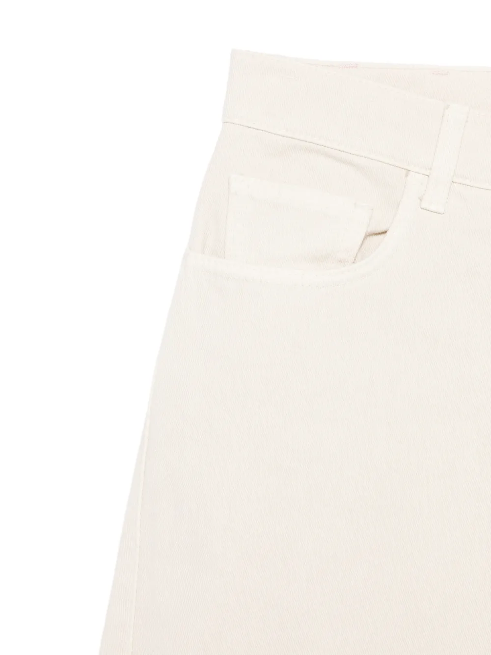  Alysi Wide-leg Denim Jeans - Neutrals 