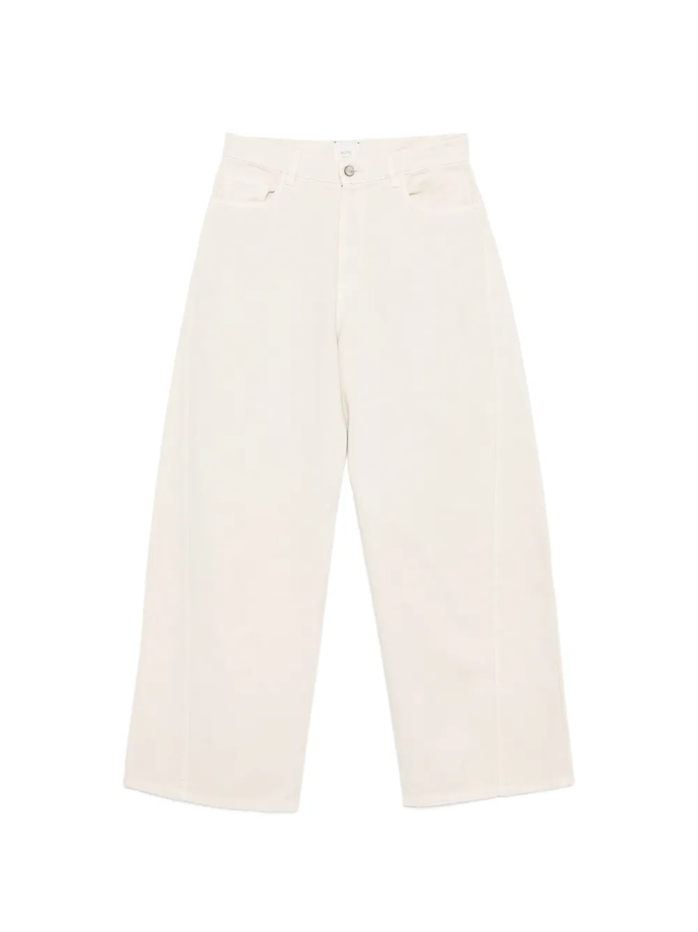 Alysi Jeans a gamba ampia - Toni neutri