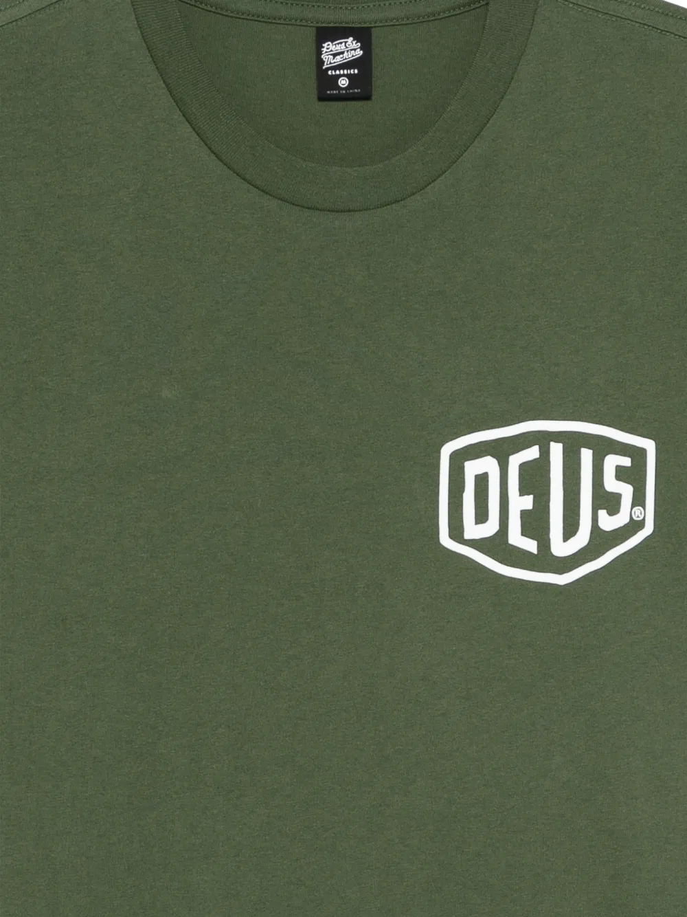 Deus Ex Machina Venice T-shirt met print Groen