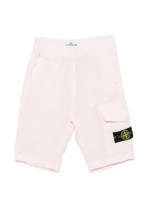 Stone Island Junior ショートパンツ セット | ホワイト | FARFETCH JP