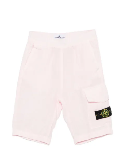 Stone Island Junior Shorts mit aufgesetzten Taschen