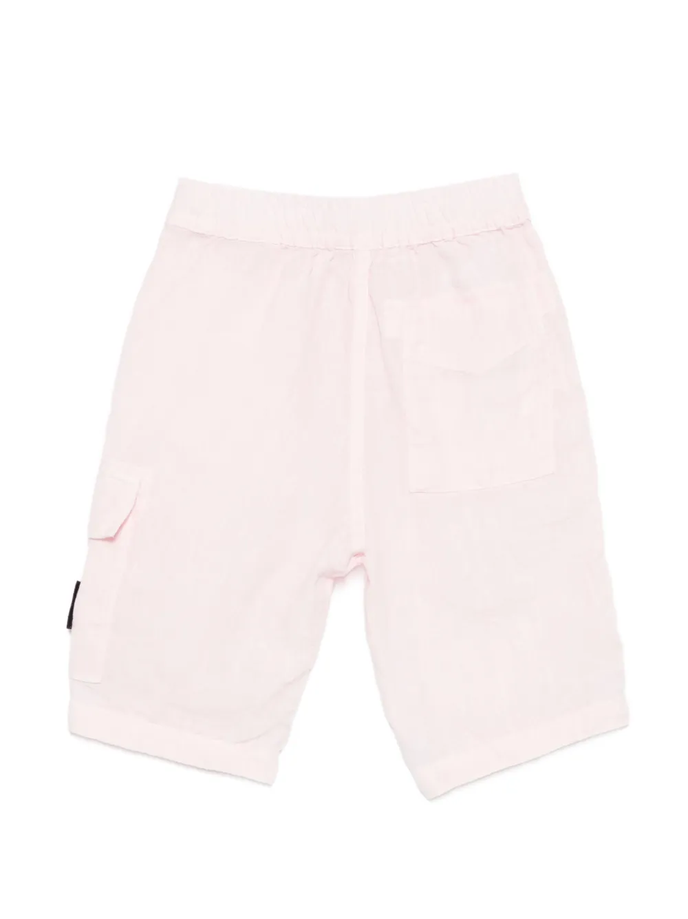 Stone Island Junior Shorts met opgestikte zak Roze