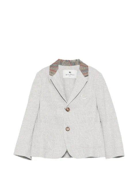 ETRO KIDS notched-lapel blazer