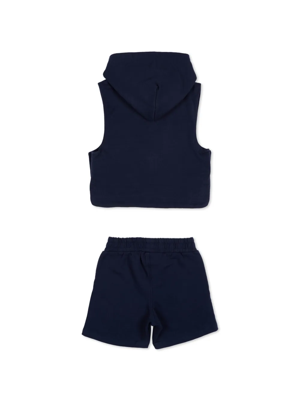 BOSS Kidswear Shorts set met capuchon Blauw