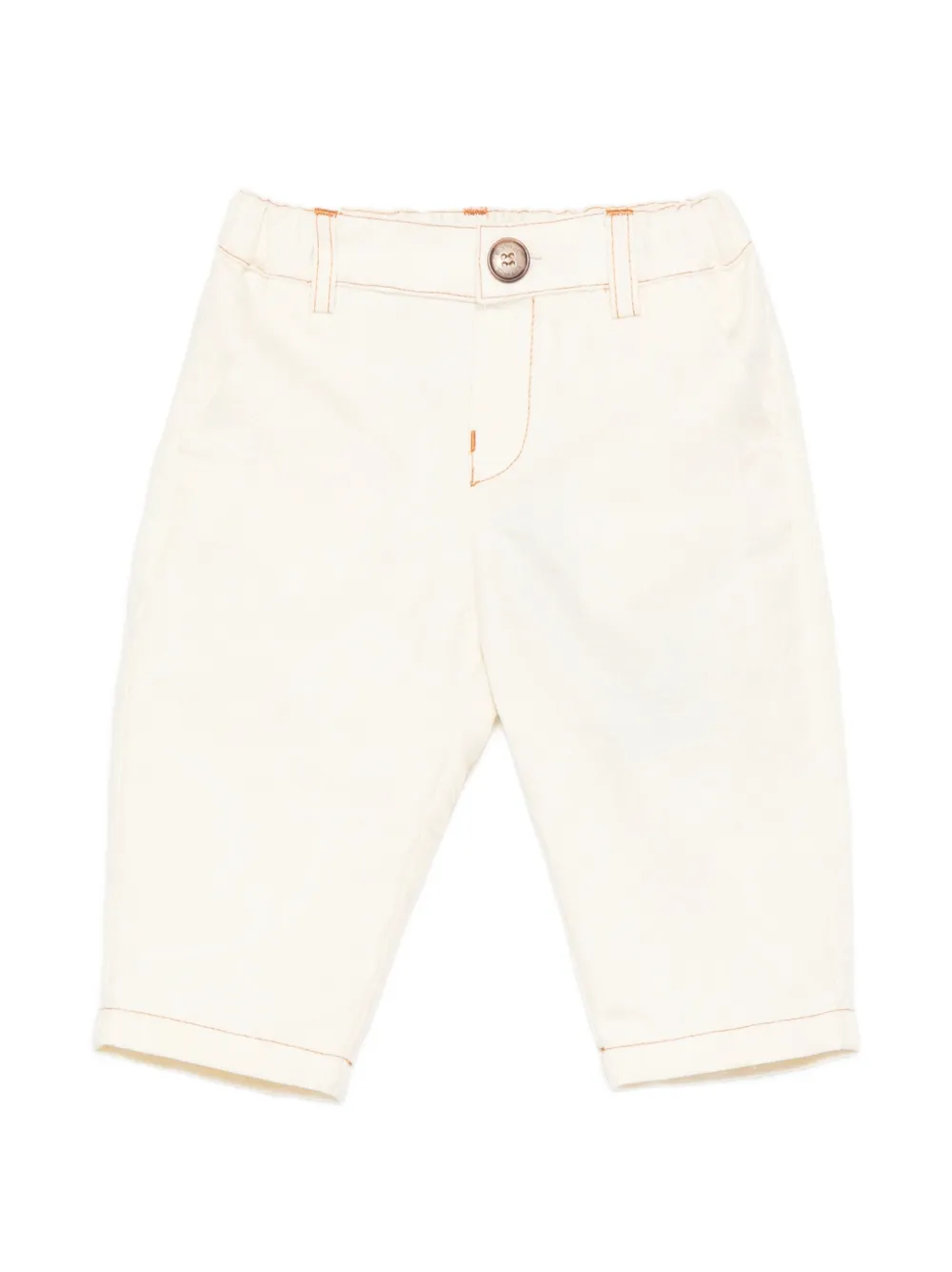 ETRO KIDS button-fastening jeans - Toni neutri