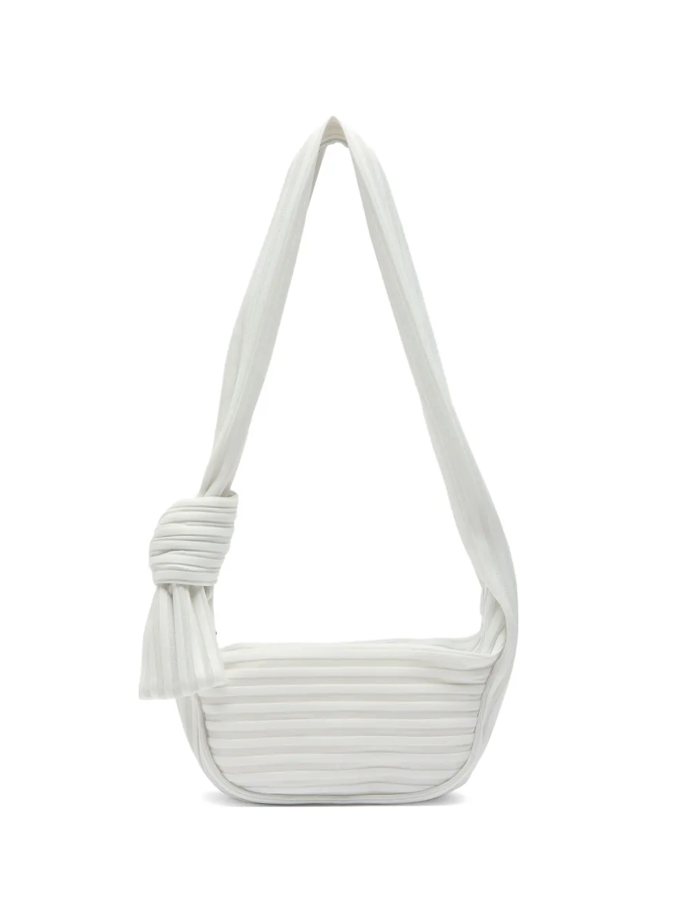 Issey Miyake knot-detail shoulder bag - Bianco
