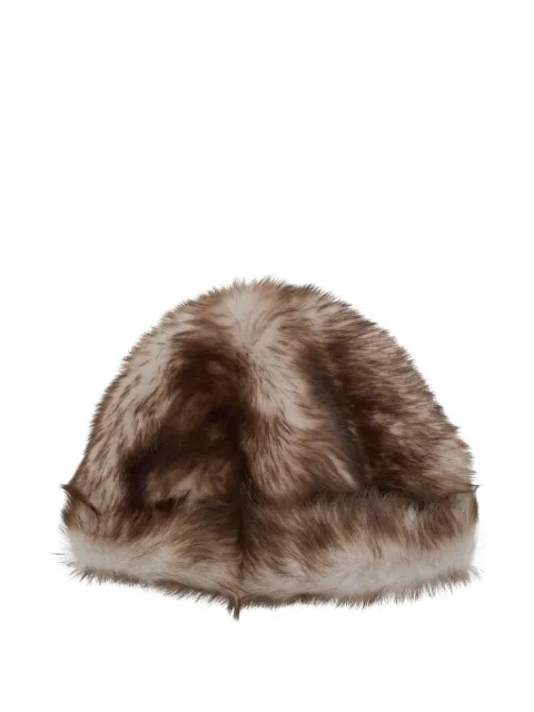 Nour Hammour Louve shearling hat