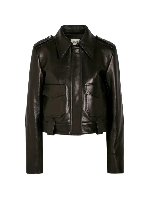 KHAITE Cordelia pocket collar jacket