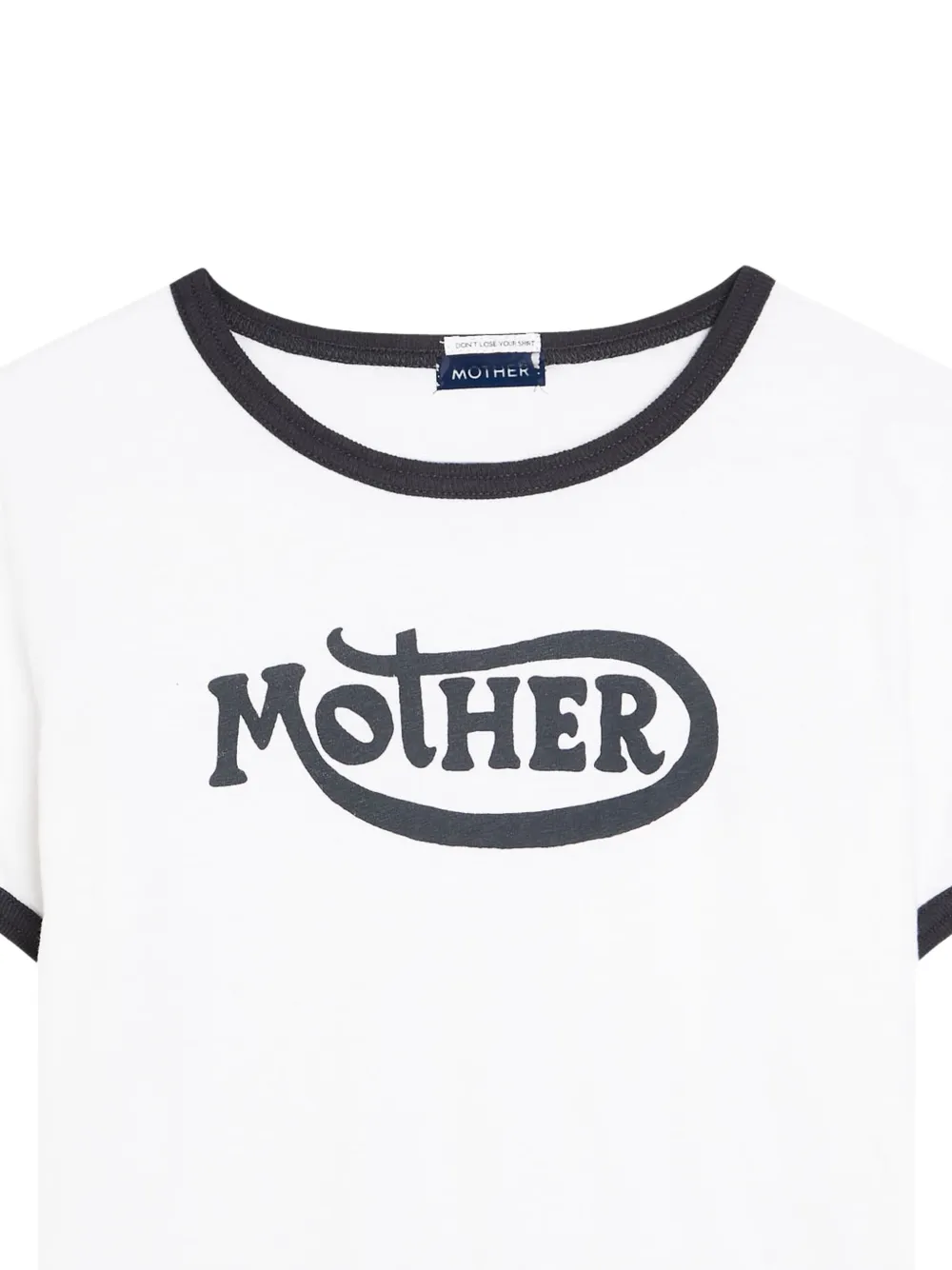  Mother Camiseta Con Logo - Blanco 