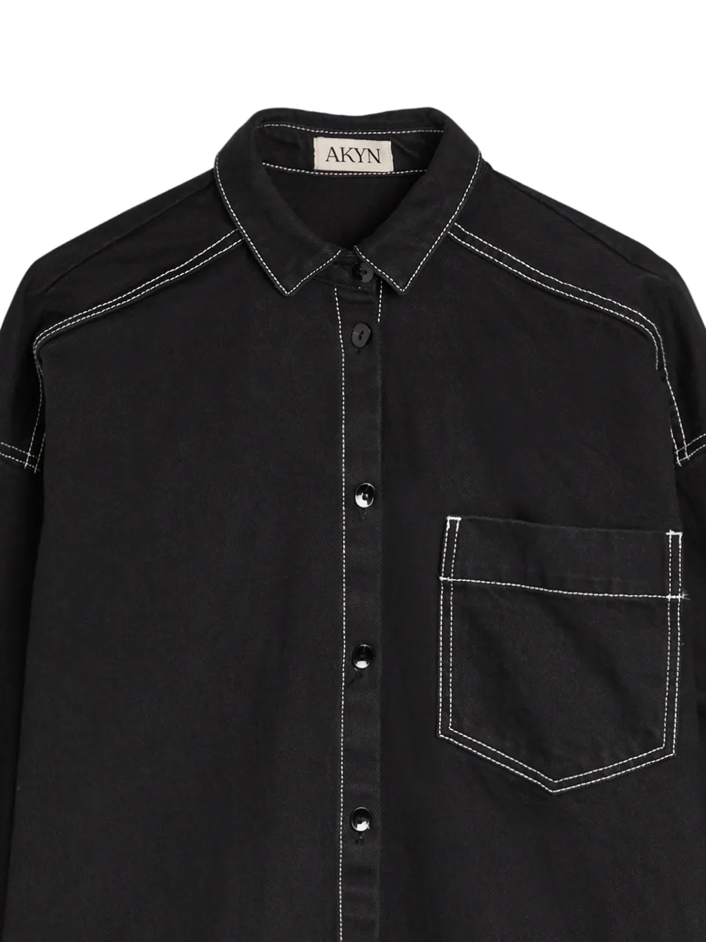  Akyn Fenella Pocket Shirt - Black 