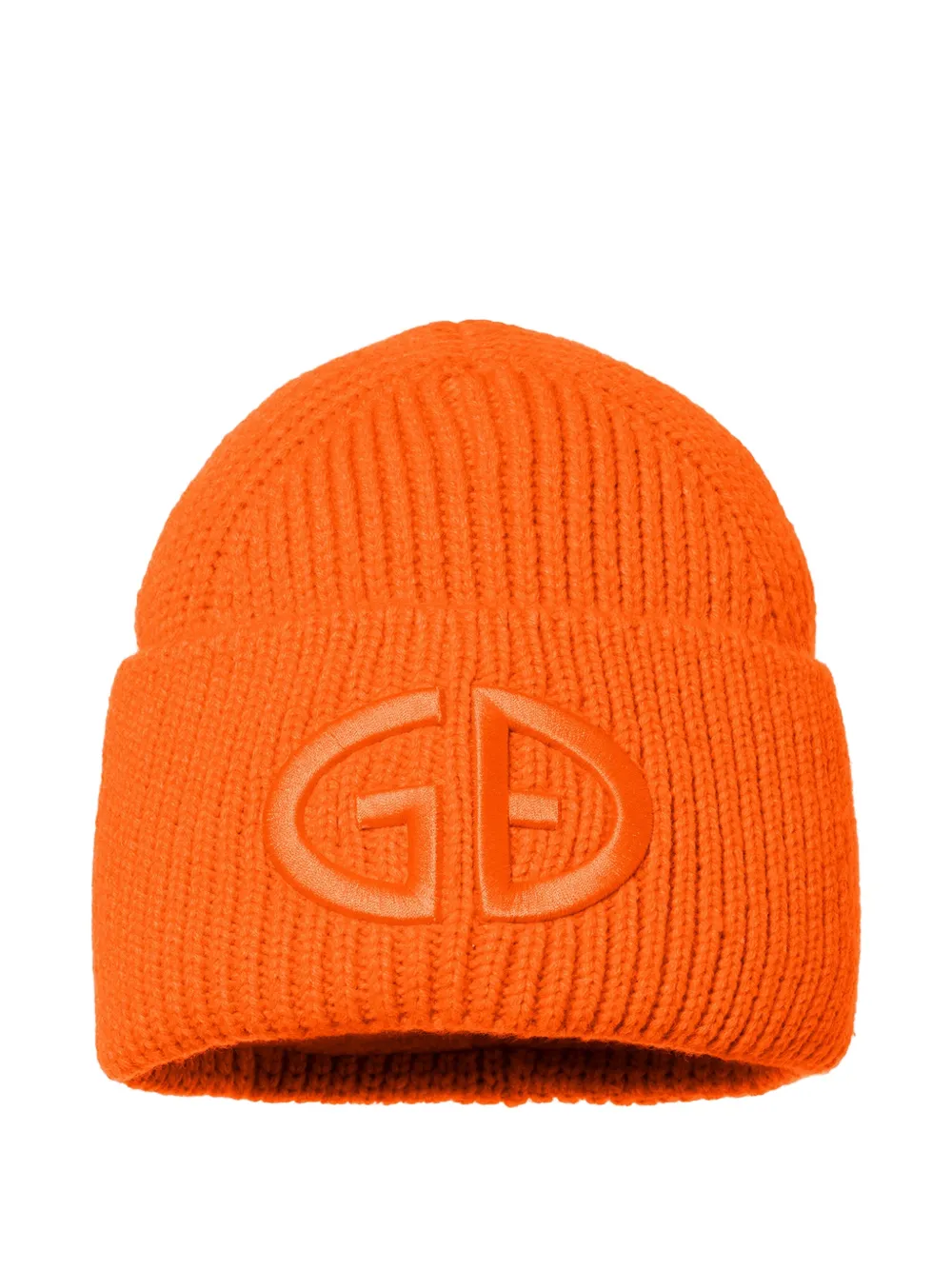 Goldbergh Valerie ribbed beanie hat - Arancione