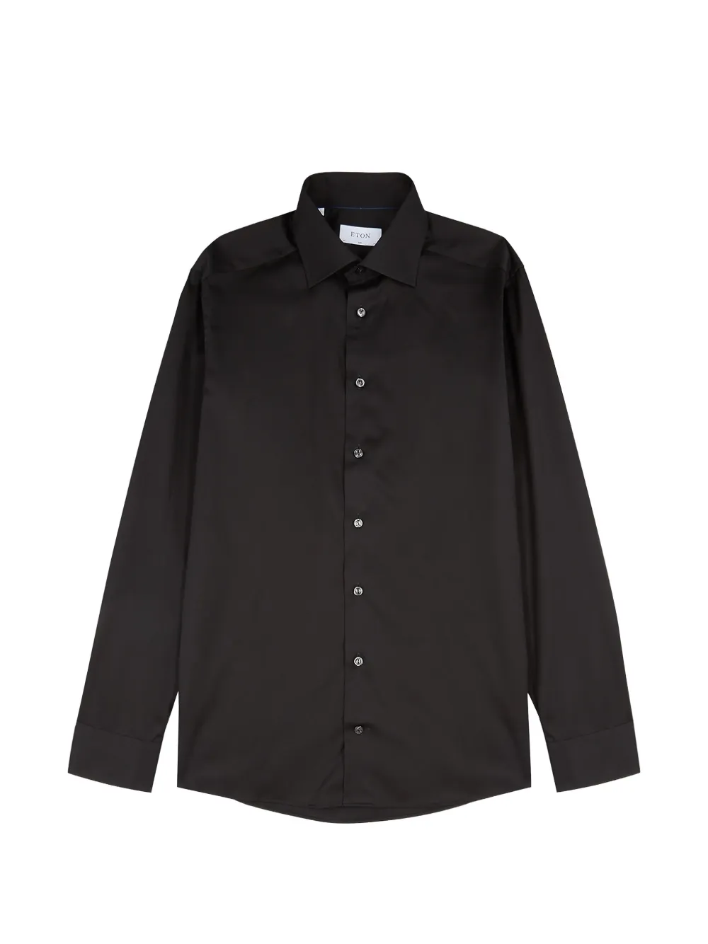 Eton buttoned long-sleeve shirt - Schwarz