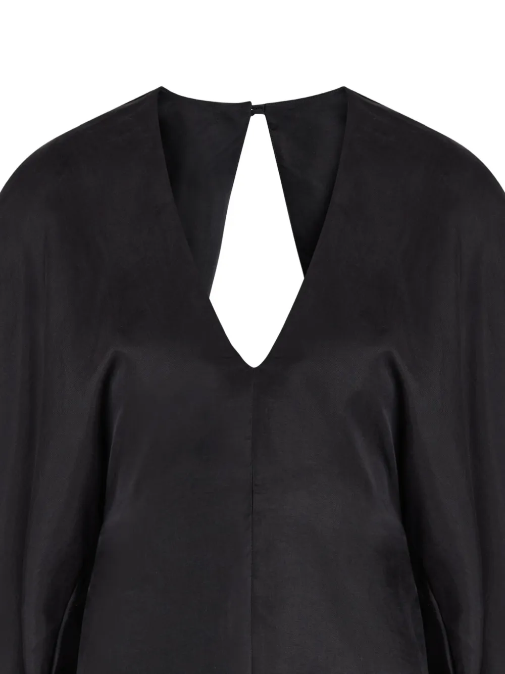  Akyn V-neck Blouse - Black 