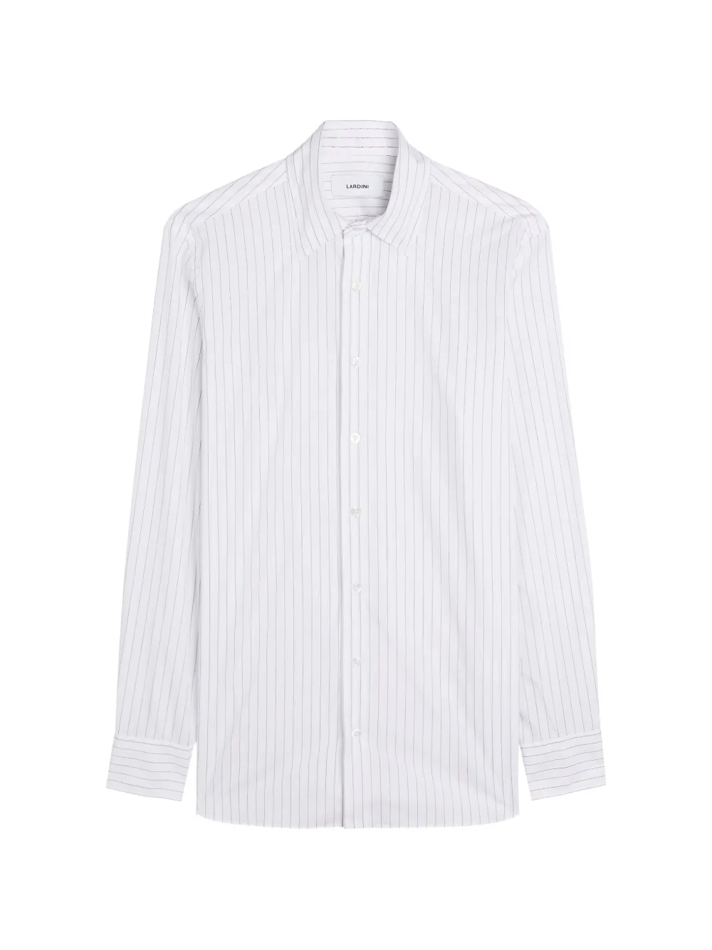 Lardini striped shirt - Bianco