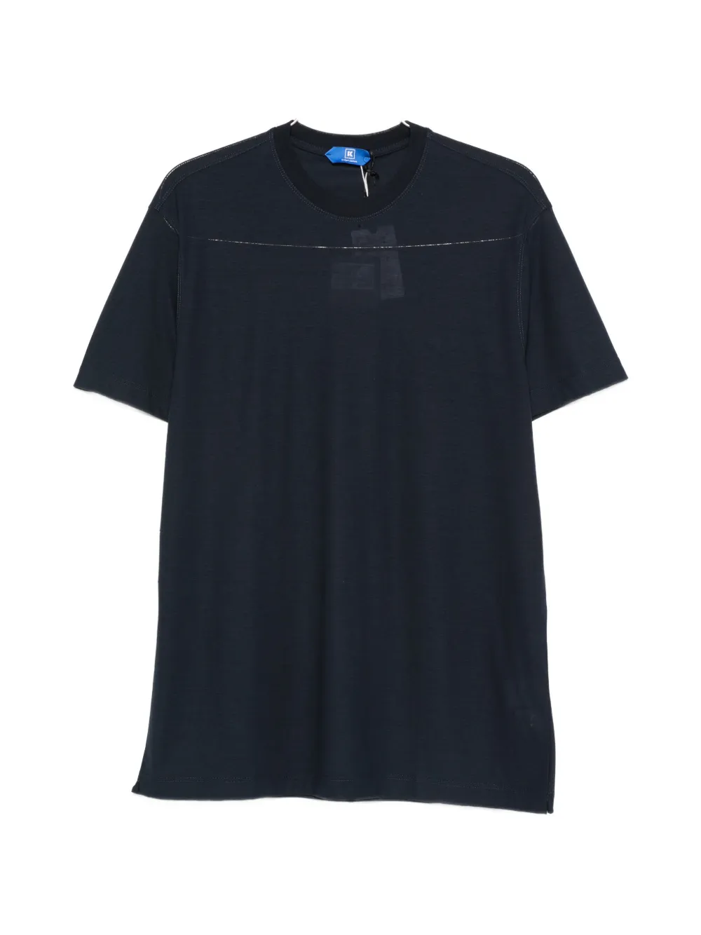 Kired V-neck T-shirt In Blue