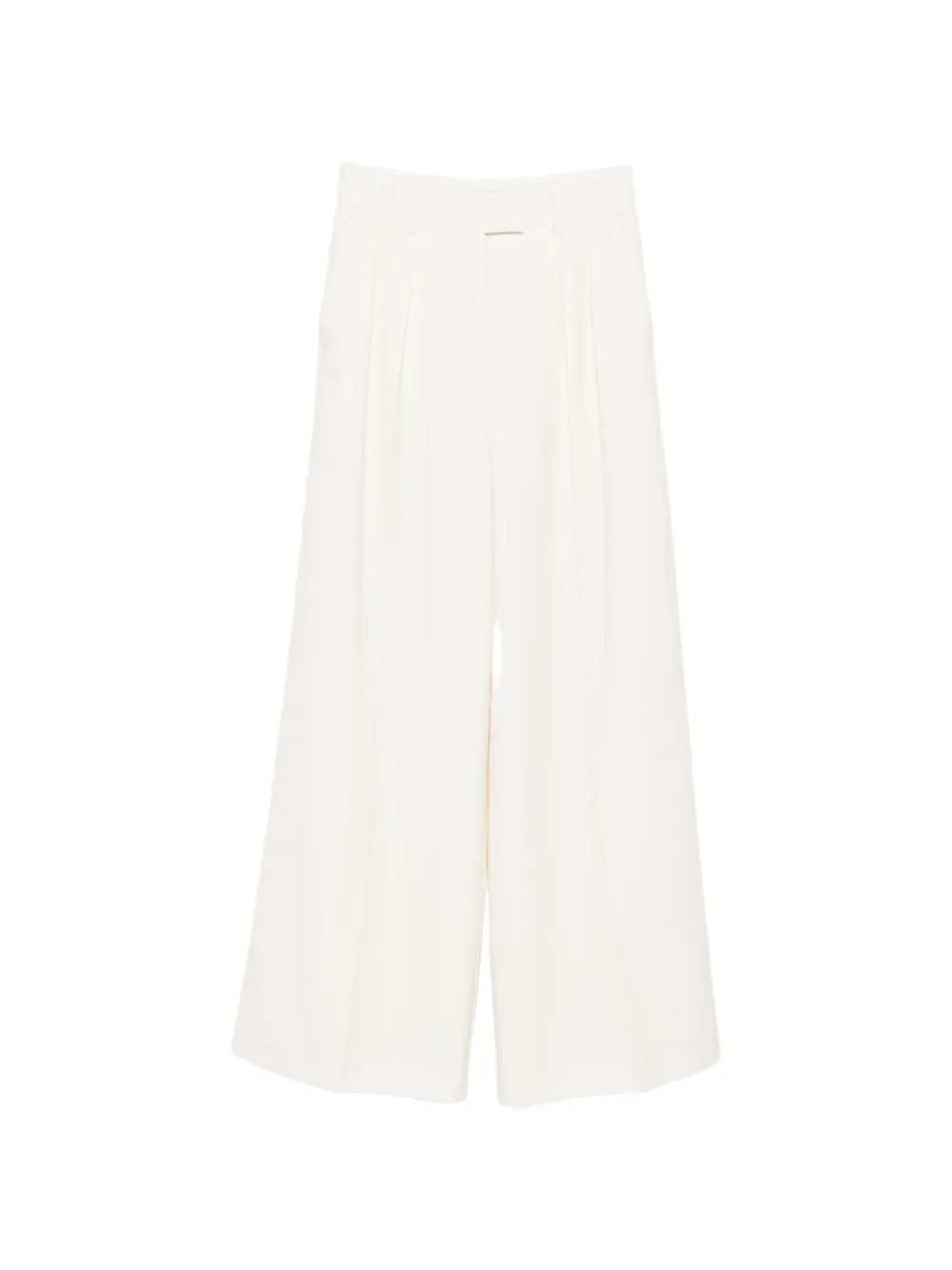 ANINE BING Lou pleated trousers - Toni neutri