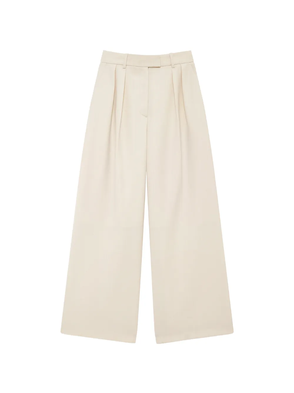 ANINE BING Lou pleated trousers - Toni neutri
