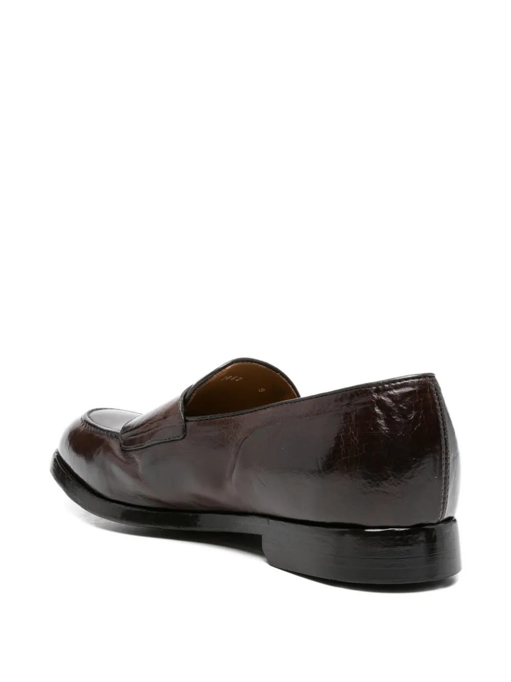 Green George Leren gespschoenen Bruin