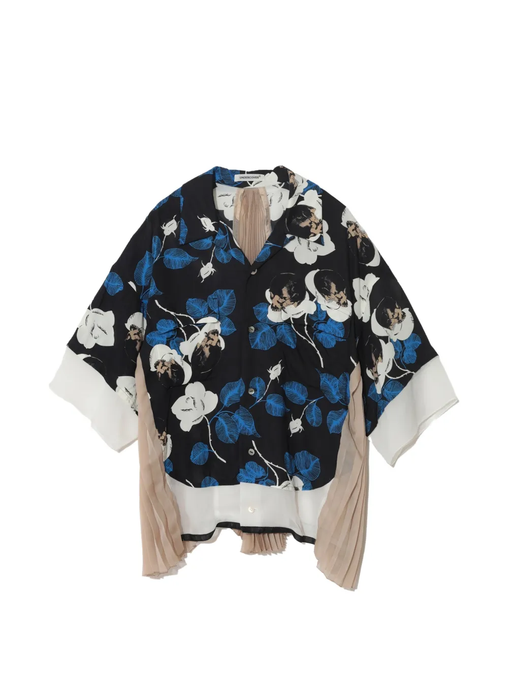 Undercover Printed Shirt In Blue