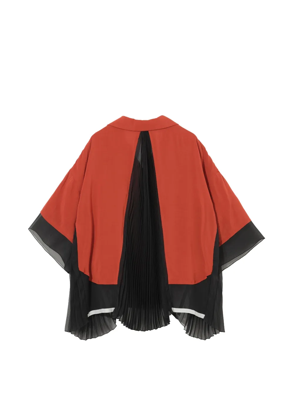  Undercover Pocket Pleated Blouse - Orange 